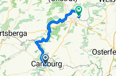 Route in der Bikemap App öffnen
