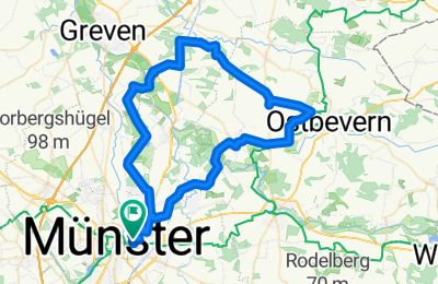 Route in der Bikemap App öffnen