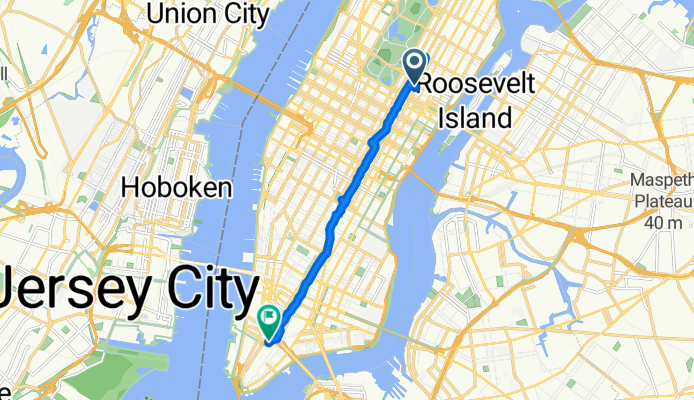 Short bike tour through New York