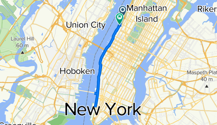 ride through New York