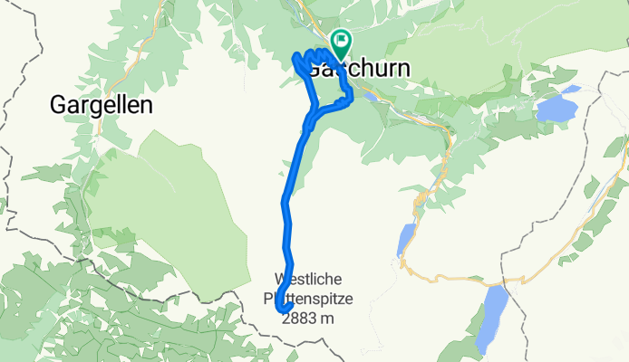 Gaschurn - Tübinger Hütte - Gaschurn