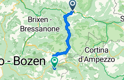 Route in der Bikemap App öffnen
