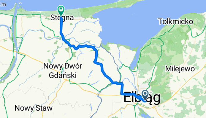 Vuelta Żuławia z Elbląga nad morze