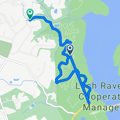 Brief ride through Cockeysville