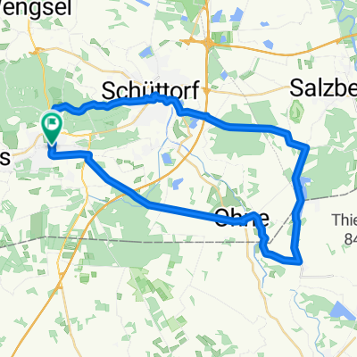 Long ride through Bad Bentheim
