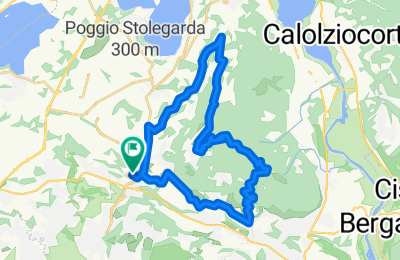 Route in der Bikemap App öffnen