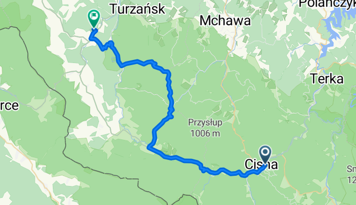 Cisna - Komańcza