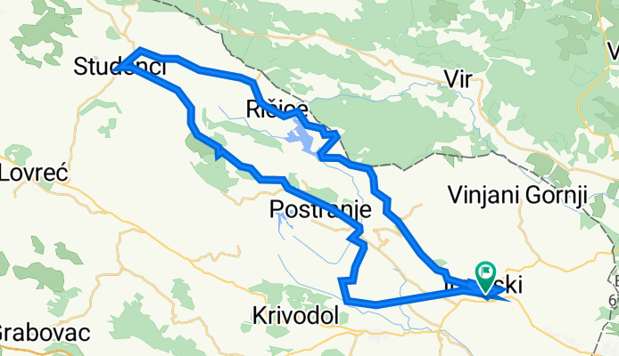 Imotski-Ričice-Studenci-Imotski