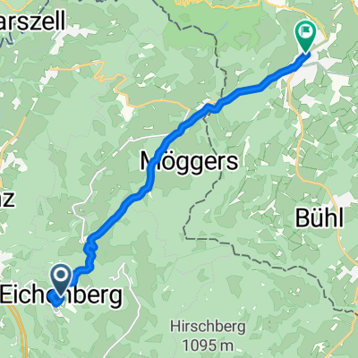 Eichenberg to Scheidegg