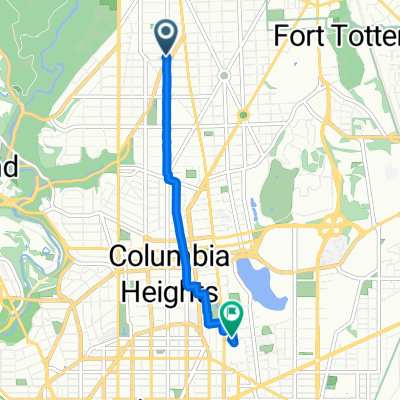 Brief ride through Washington
