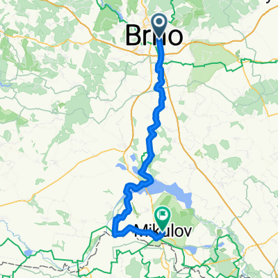 Eurovelo 9 - Brno-Mikulov