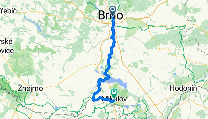 Eurovelo 9 - Brno-Mikulov
