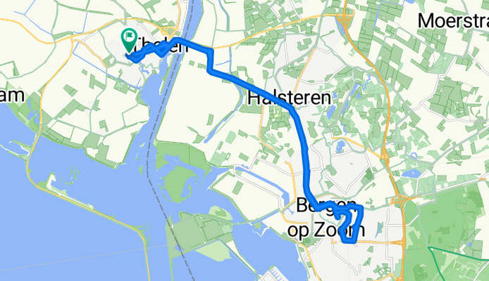 ride through Tholen