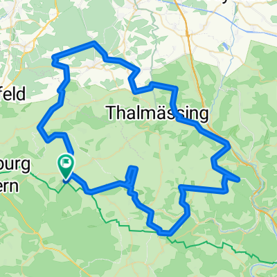 Frankenrunde ab Burgsalach