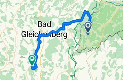Route in der Bikemap App öffnen