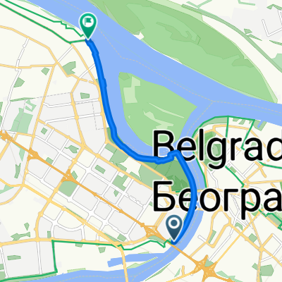 NBgd - Zemun Rivers route