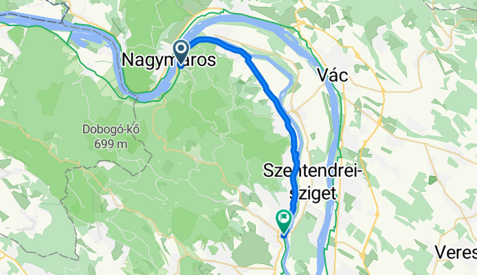 ride through Szentendre