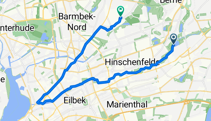 Radrunde durch Hamburg