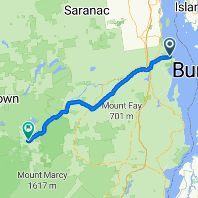 PORT KENT TO LAKE PLACID