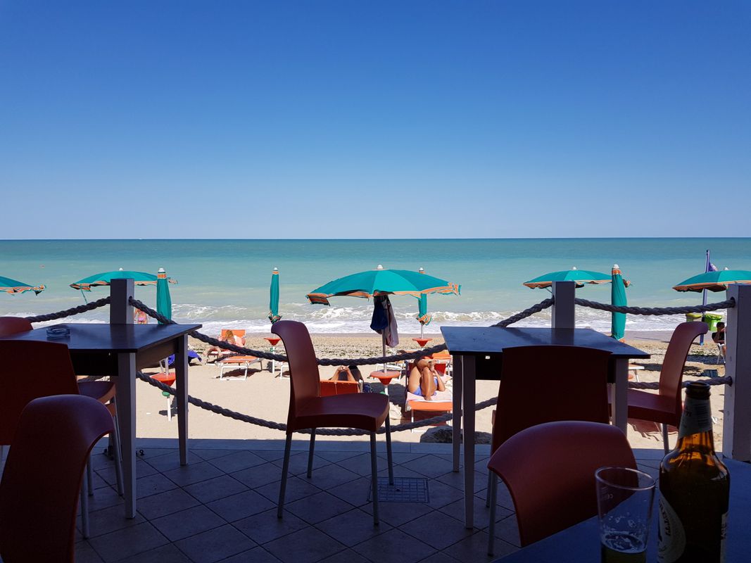 Long bike tour through Civitanova Marche
