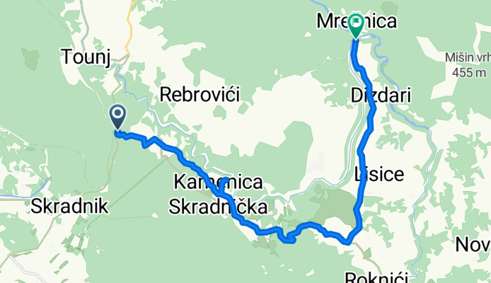 Kukača ( Tounj ) - Etno park Slap