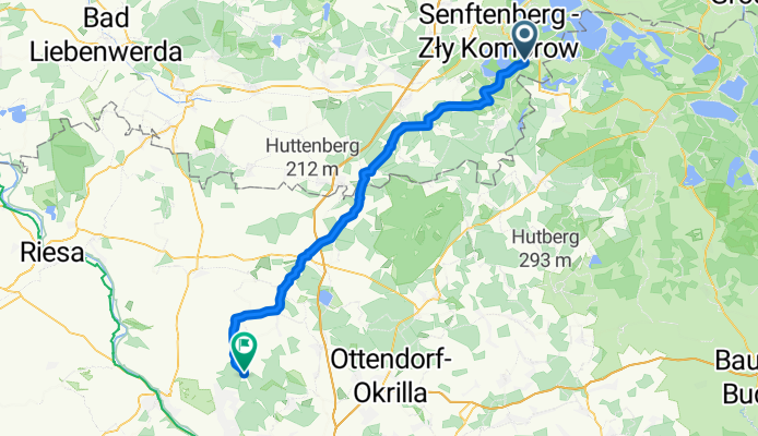 Grosskoschen (Senftenberger See) - Steinbach