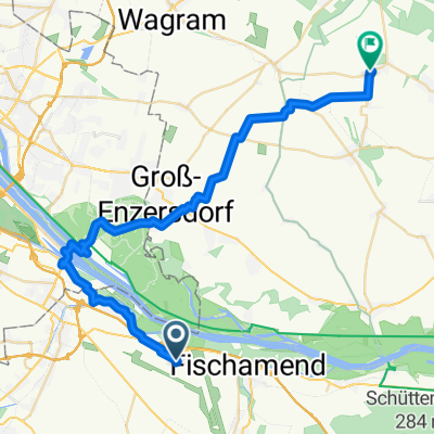 Lange Radrunde durch Gemeinde Obersiebenbrunn