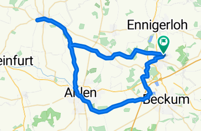 Route in der Bikemap App öffnen