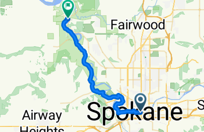 Route in der Bikemap App öffnen