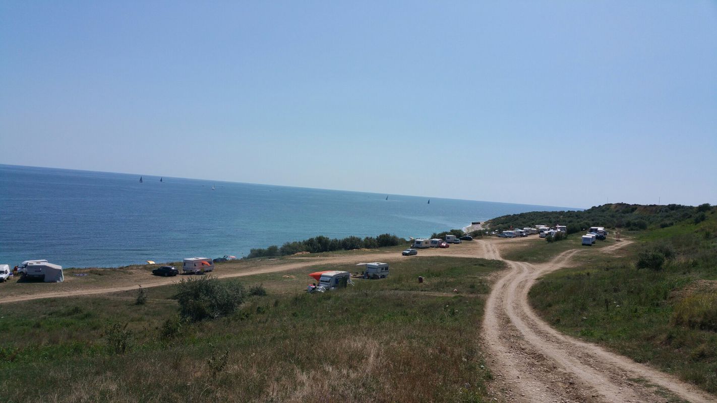 Lengthy ride through Eforie Nord