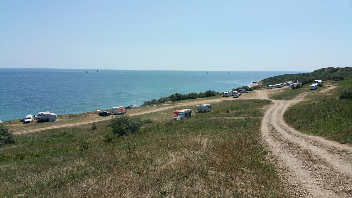 Lengthy ride through Eforie Nord