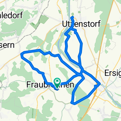 Lange Radrunde durch Fraubrunnen
