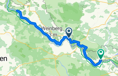 Route in der Bikemap App öffnen