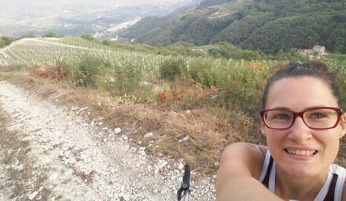 Photo 2 of the Bikemap route "ride through San Giovanni Ilarione"