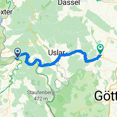 Bad Karlshafen - Hardegsen