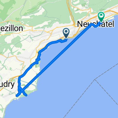 bike tour through Neuchâtel