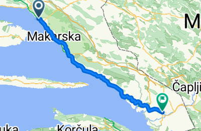 Route in der Bikemap App öffnen