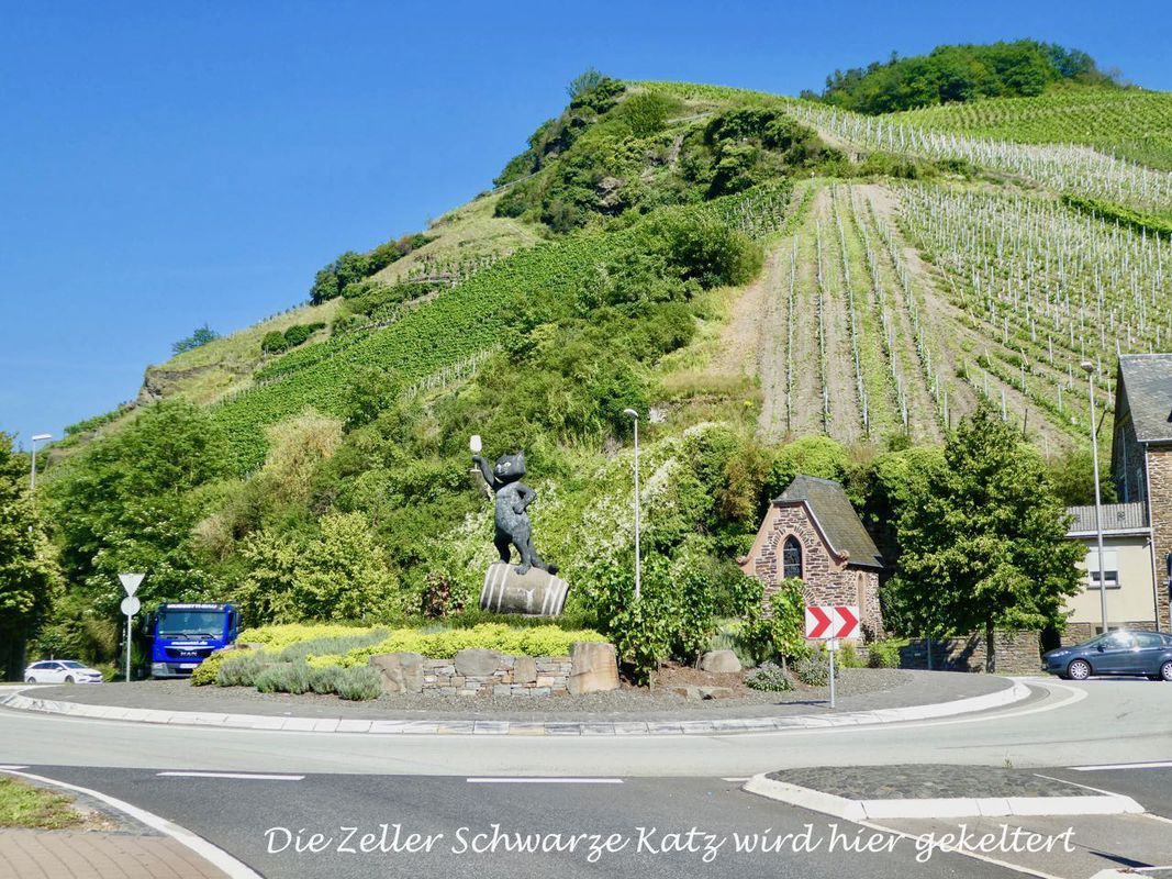 Von Enkirch nach Zell und über Reil wieder zurück 