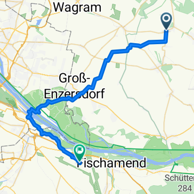 Lange Radrunde durch Gemeinde Schwechat