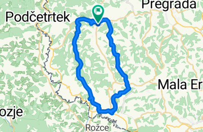 Route in der Bikemap App öffnen
