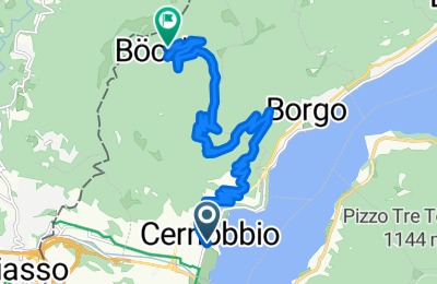 Route in der Bikemap App öffnen