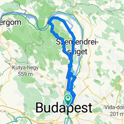 Bp.-Szt.Endre-Pilis(Pap-rét)-Visegrád-Szt.Endre-Bp.