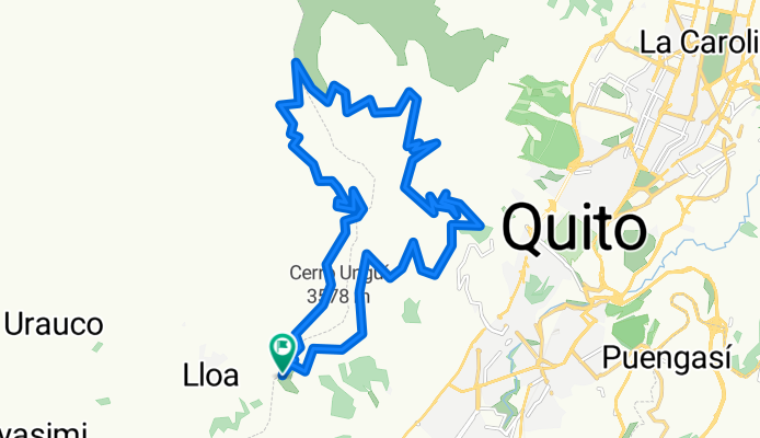 "LOS MACIZOS" VUELTA AL PICHINCHA MTB 32K