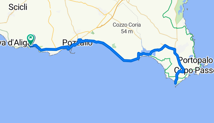 sampieri isola delle correnti e ritorno