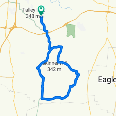 Tania's house route