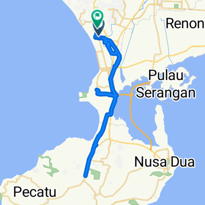 Lengthy ride Seminyak to GWK back to Seminyak
