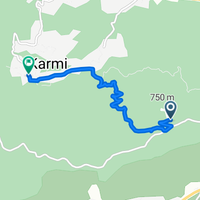 Walking - St Hilarion - Karmi - one way