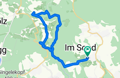 Route in der Bikemap App öffnen
