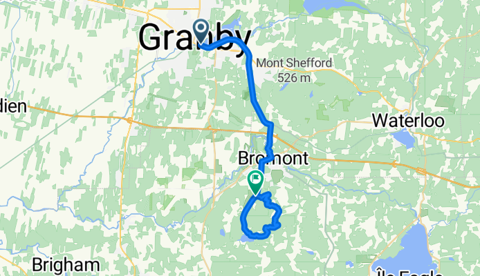 Bromont 28km