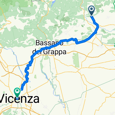 Valdobbiadene nach Vicenza